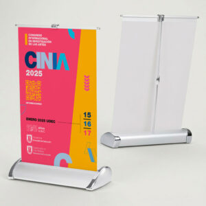 Pendón Mini Roller A4