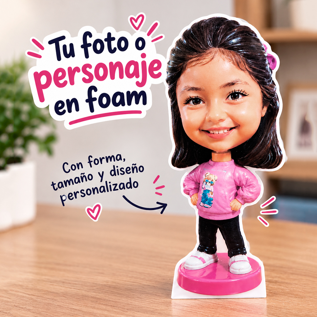 Figuras y Personajes en Foam 5 mm